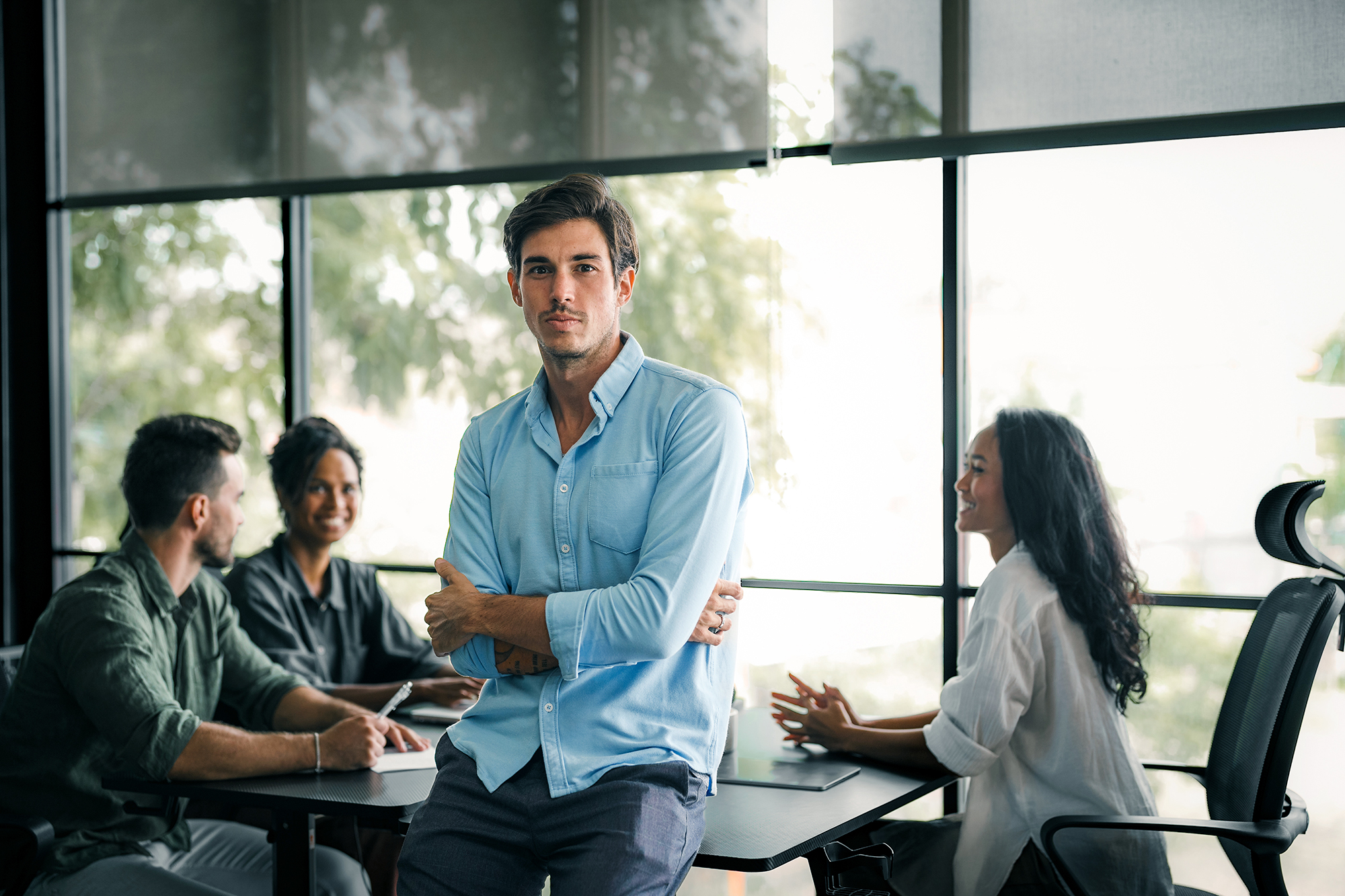 Equipe Apex trabalhando